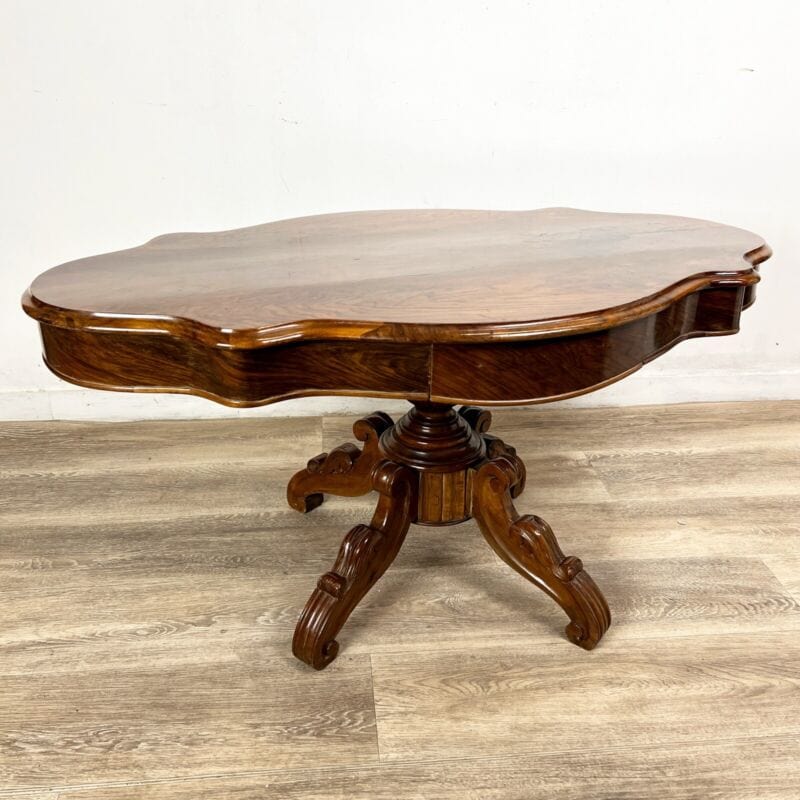 Tavolino tavolo antico 800 da salotto basso per soggiorno in legno a biscotto Categoria  Tavoli - tavolinetti