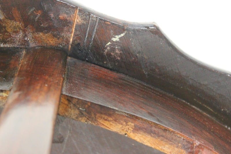 Tavolino tavolo antico da salotto per tè soggiorno in legno inglese chippendale Categoria  Tavoli - tavolinetti