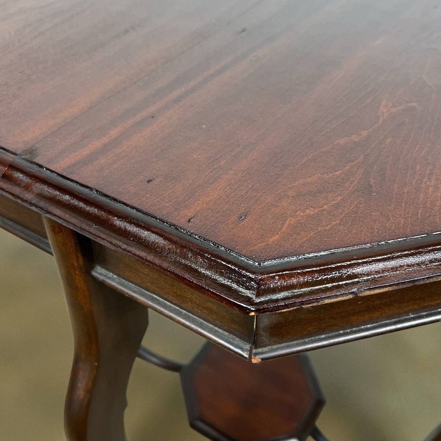 Tavolino tavolo antico da salotto soggiorno in legno due ripiani inglese ‘800 Categoria  Tavoli - tavolinetti