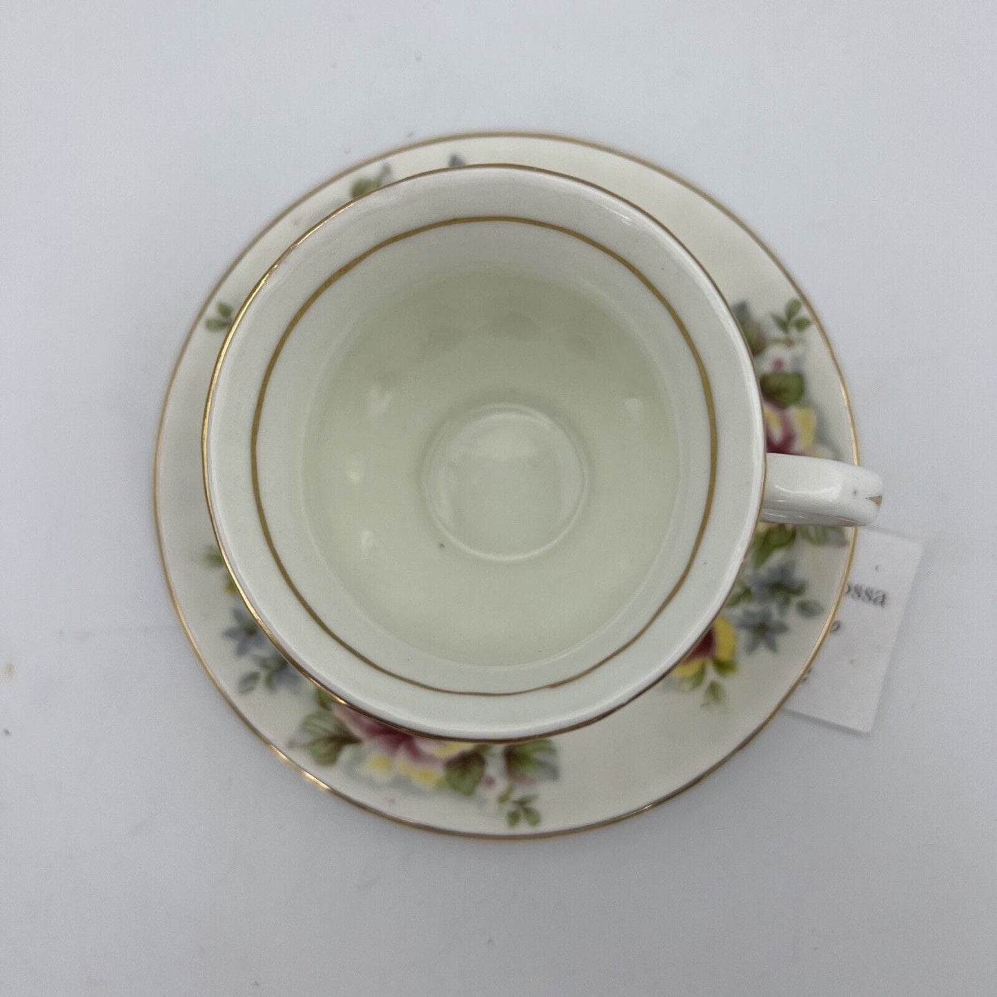 Tazza da caffe in porcellana Balmoral Castle tazzina inglese Vintage Decoro Rose Categoria  Servizio tazze - Tazze