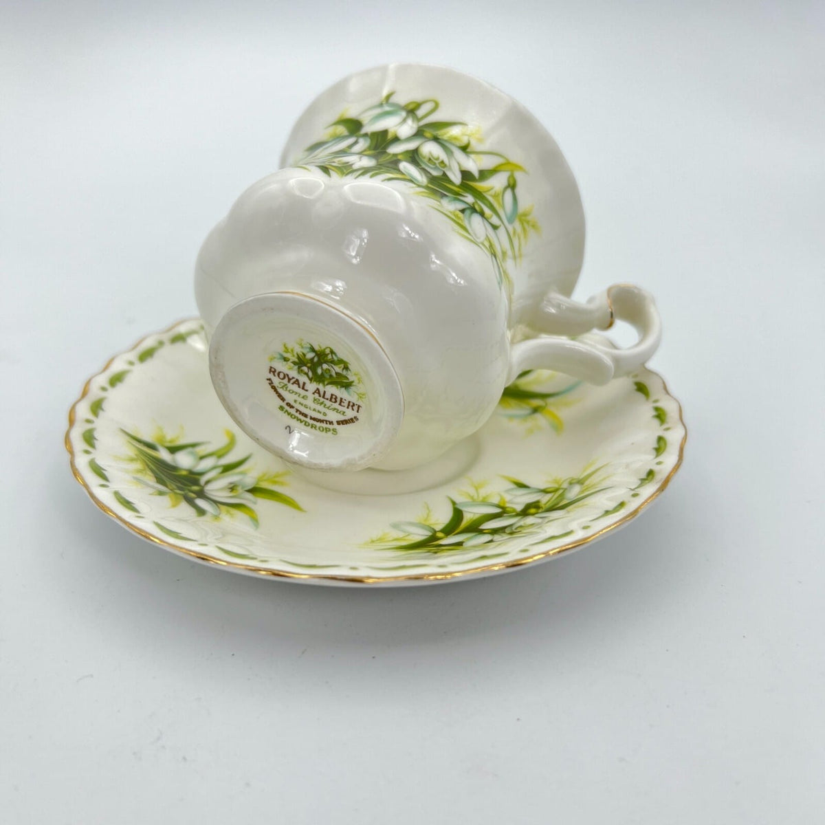 Tazza da caffè in porcellana Royal Albert Mese tazzina inglese Originale Vintage Categoria  Servizio tazze - Tazze