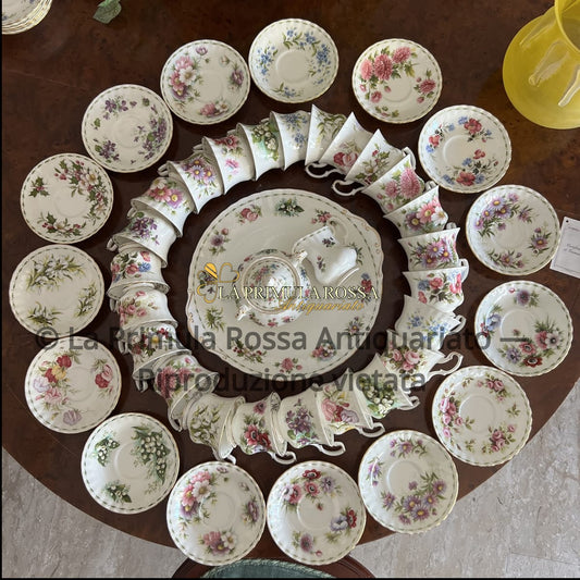 Tazza da caffè in porcellana Royal Albert Mese tazzina inglese Originale Vintage Categoria  Servizio tazze - Tazze
