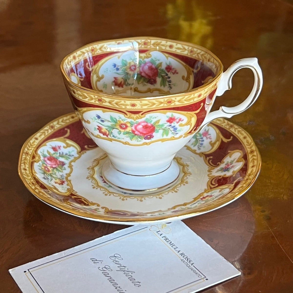 Tazza da caffè in porcellana Royal Albert tazzina inglese Original Lady Hamilton Categoria  Servizio tazze - Tazze