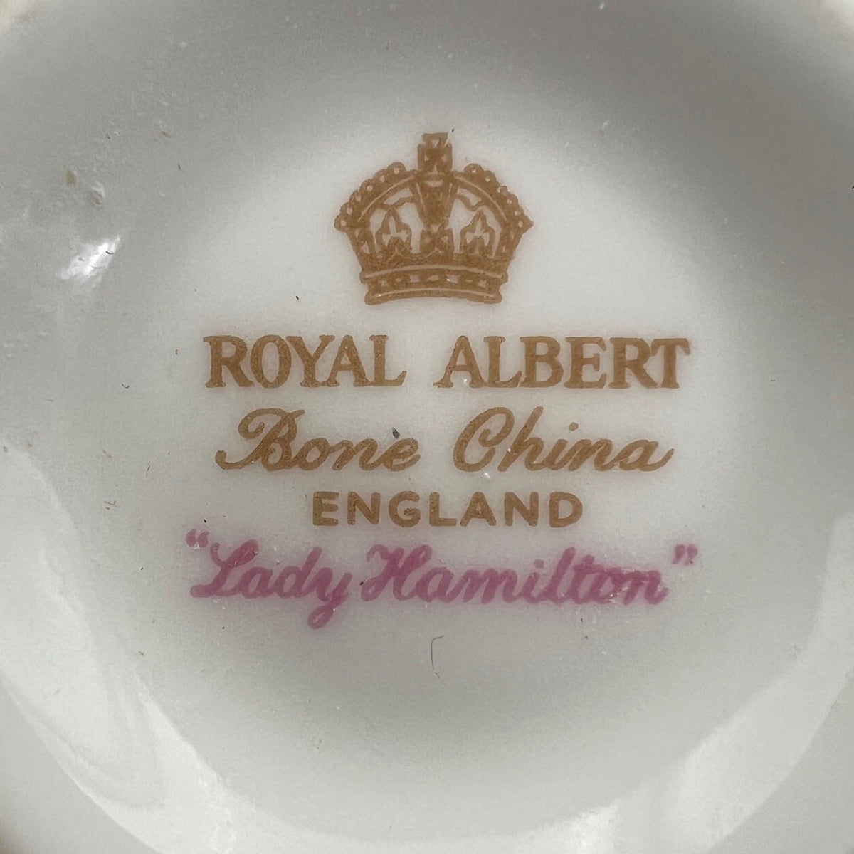 Tazza da caffè in porcellana Royal Albert tazzina inglese Original Lady Hamilton Categoria  Servizio tazze - Tazze