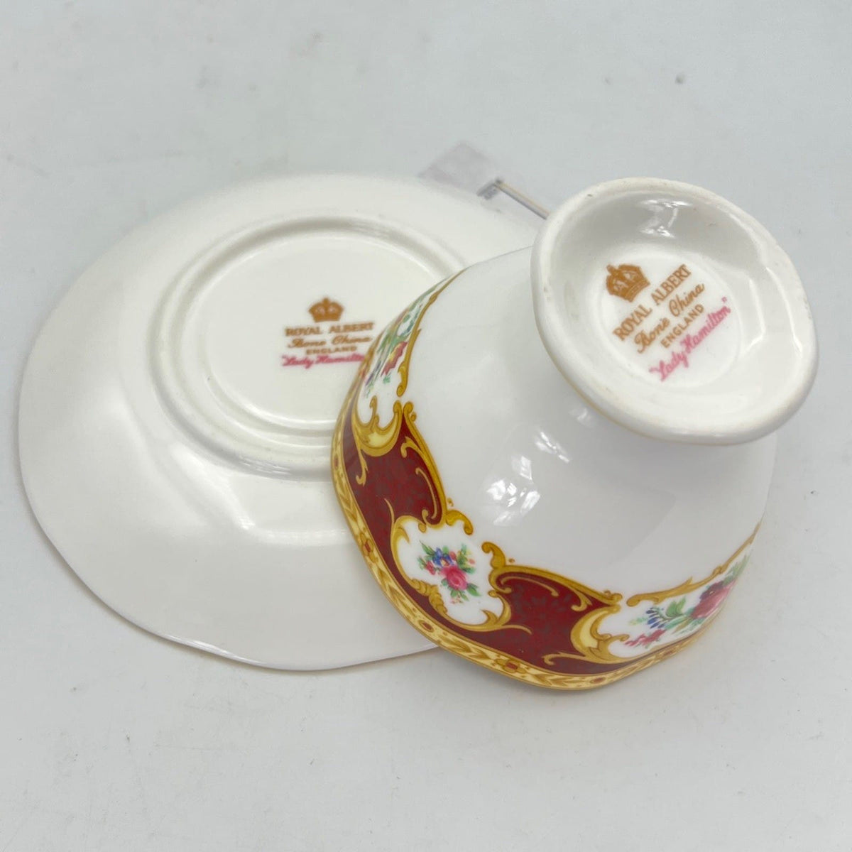 Tazza da caffè in porcellana Royal Albert tazzina inglese Original Lady Hamilton Categoria  Servizio tazze - Tazze