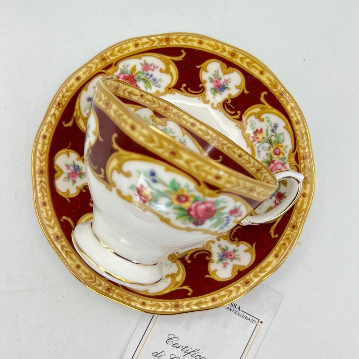 Tazza da caffè in porcellana Royal Albert tazzina inglese Original Lady Hamilton Categoria  Servizio tazze - Tazze