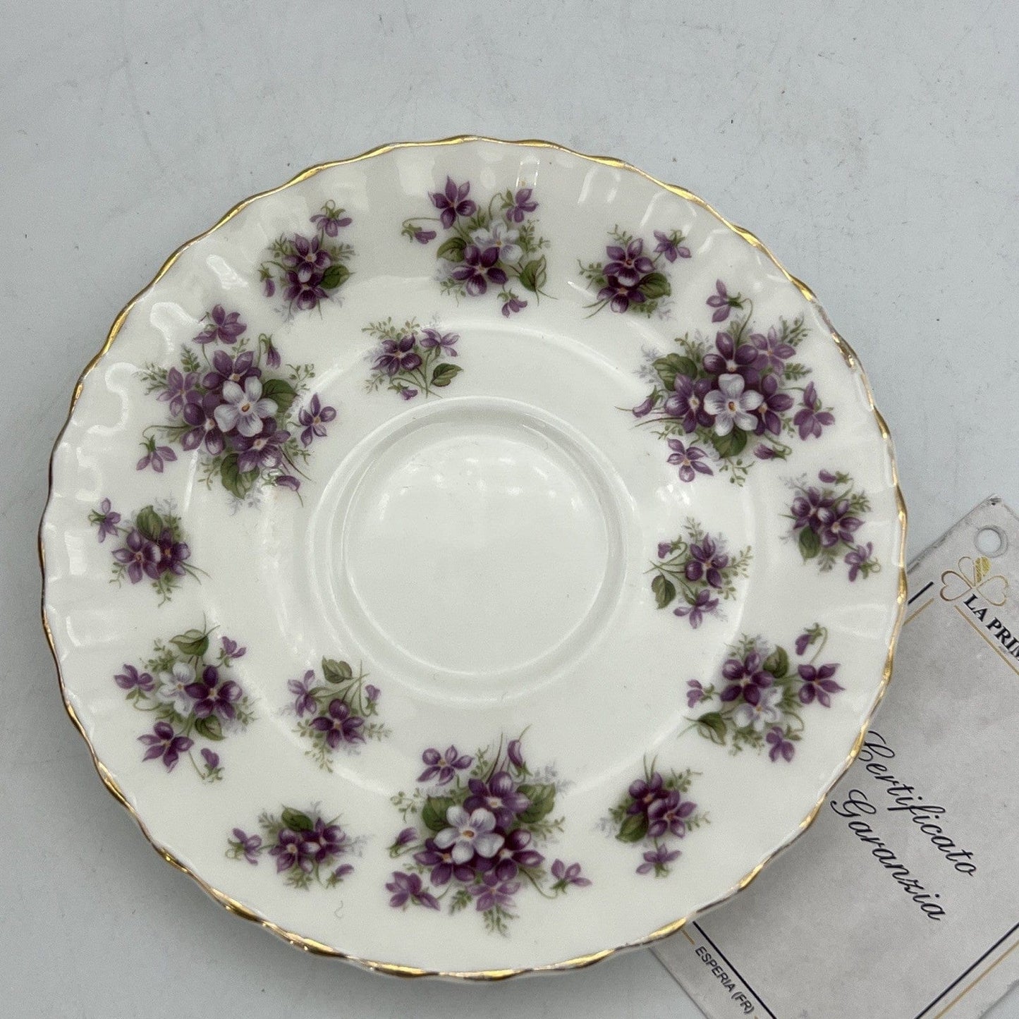 Tazza da caffè in porcellana Royal Albert tazzina inglese Violette Sweet Violets Categoria  Servizio tazze - Tazze