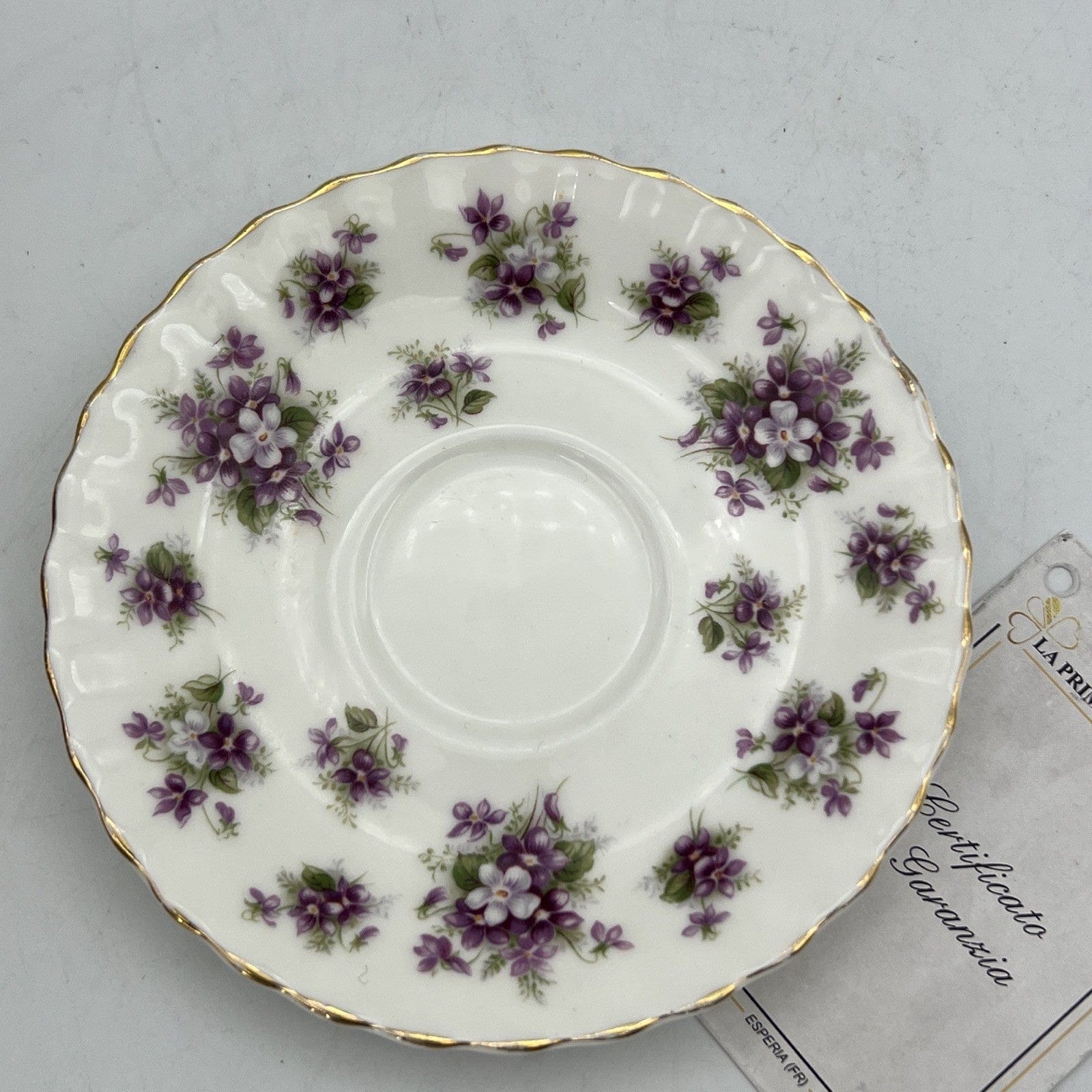 Tazza da caffè in porcellana Royal Albert tazzina inglese Violette Sweet Violets Categoria  Servizio tazze - Tazze