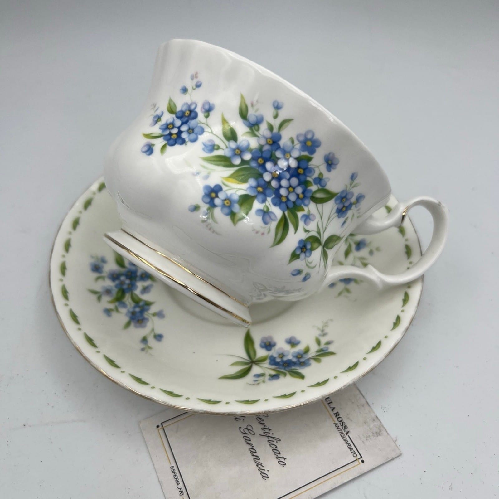 Tazza da Colazione Cappuccino Royal Albert Tazzone con mese Luglio breakfast cup Categoria  Servizio tazze - Tazze