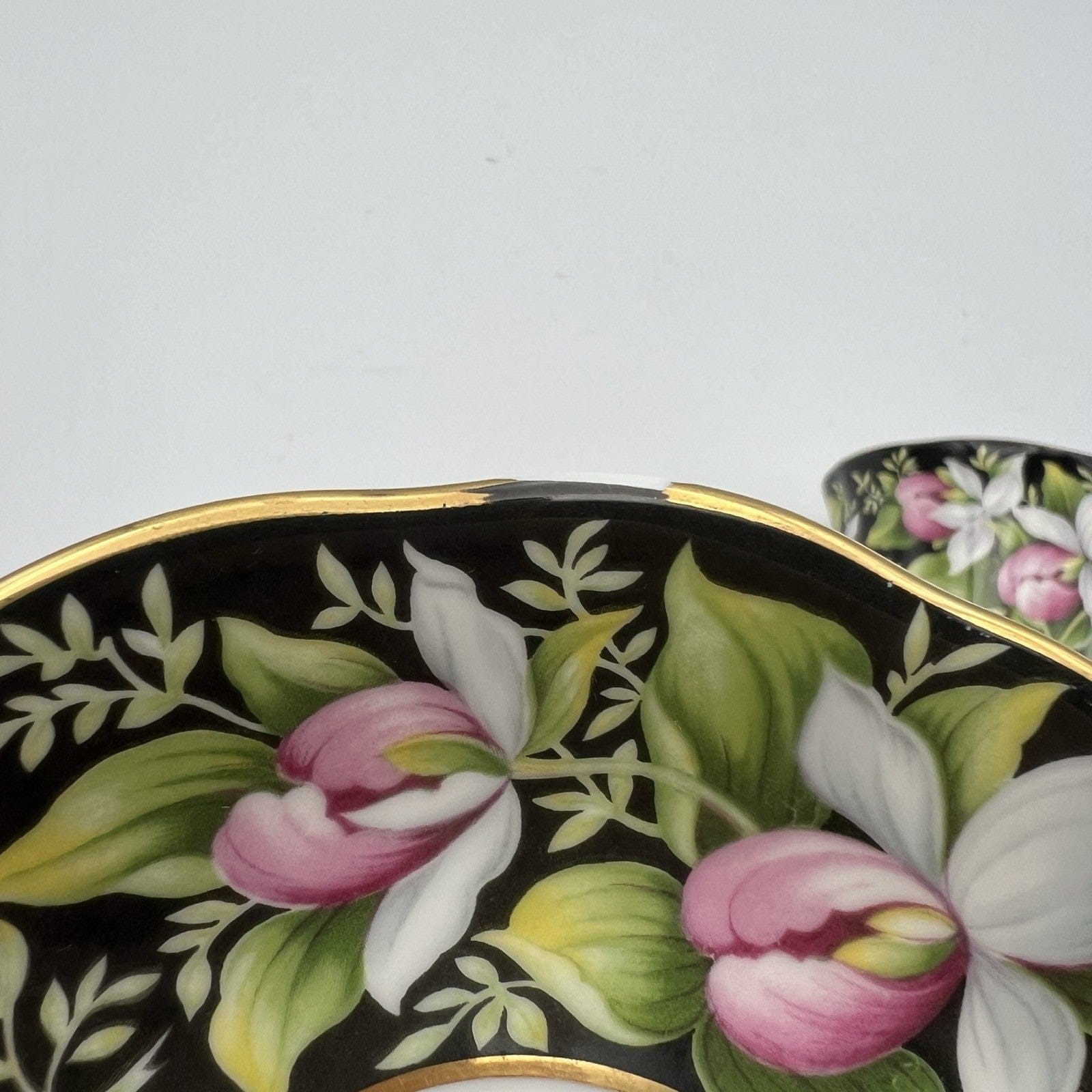 Tazza da per caffe in porcellana Royal Albert Provincial Flowers Lady's Slipper Categoria  Servizio tazze - Tazze