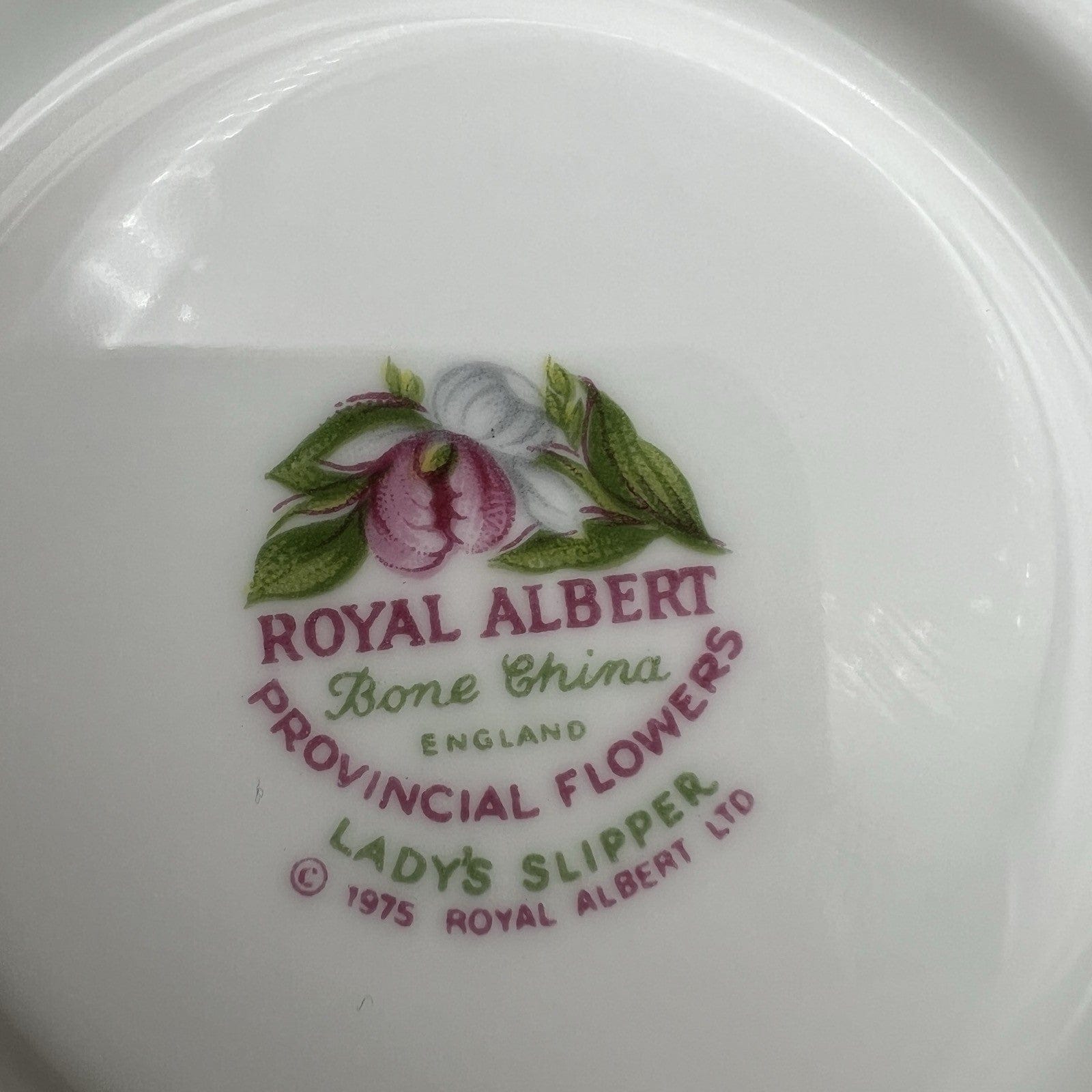 Tazza da per caffe in porcellana Royal Albert Provincial Flowers Lady's Slipper Categoria  Servizio tazze - Tazze