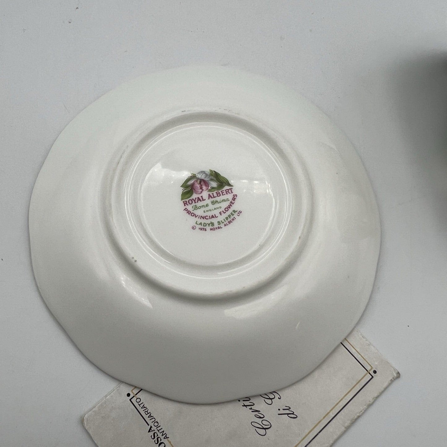 Tazza da per caffe in porcellana Royal Albert Provincial Flowers Lady's Slipper Categoria  Servizio tazze - Tazze