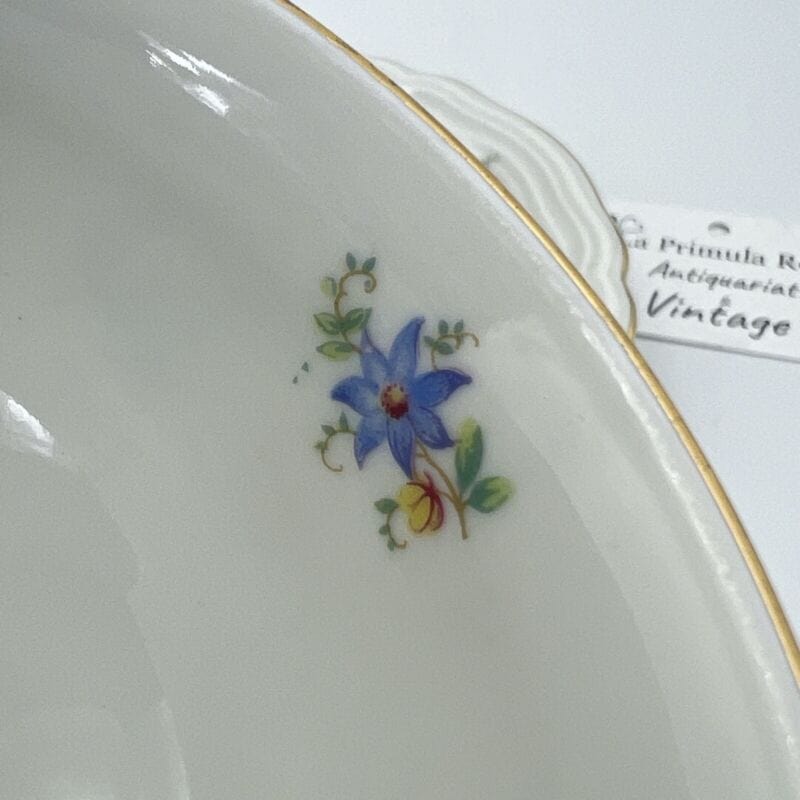 Tazza da tè the antica con piattino in porcellana vintage bavaria fiori Seltmann Categoria  Servizio tazze - Tazze