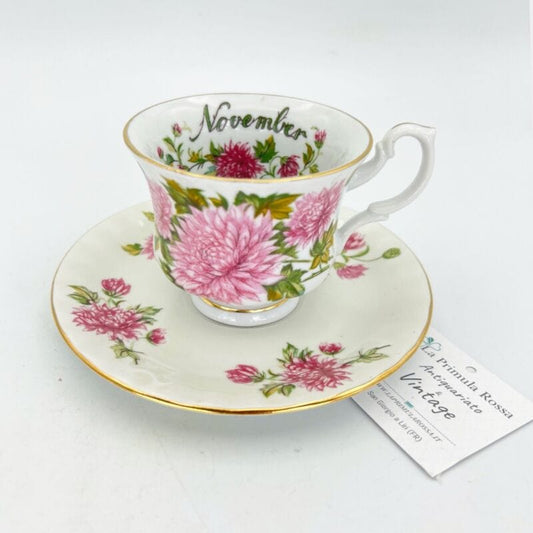 Tazza da tè The in porcellana con mese tazzina inglese Novembre Covent Garden Categoria  Servizio tazze - Tazze