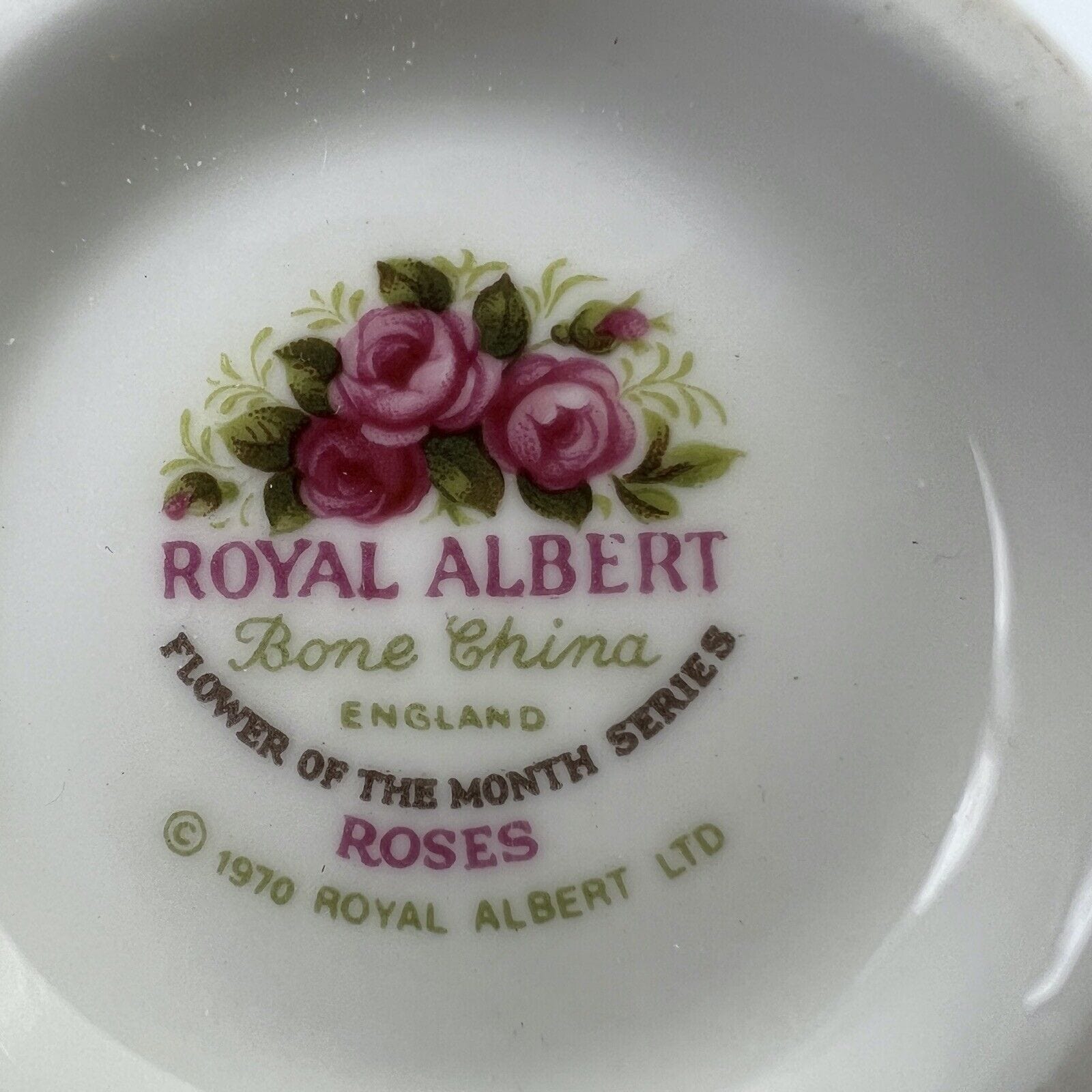 Tazza da tè The in porcellana Royal Albert con mese tazzina inglese GIUGNO 900 Categoria  Servizio tazze - Tazze