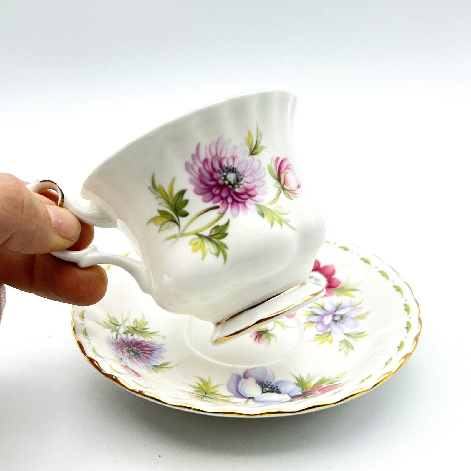 Tazza da tè The in porcellana Royal Albert con mese tazzina inglese MARZO 900 Categoria  Servizio tazze - Tazze