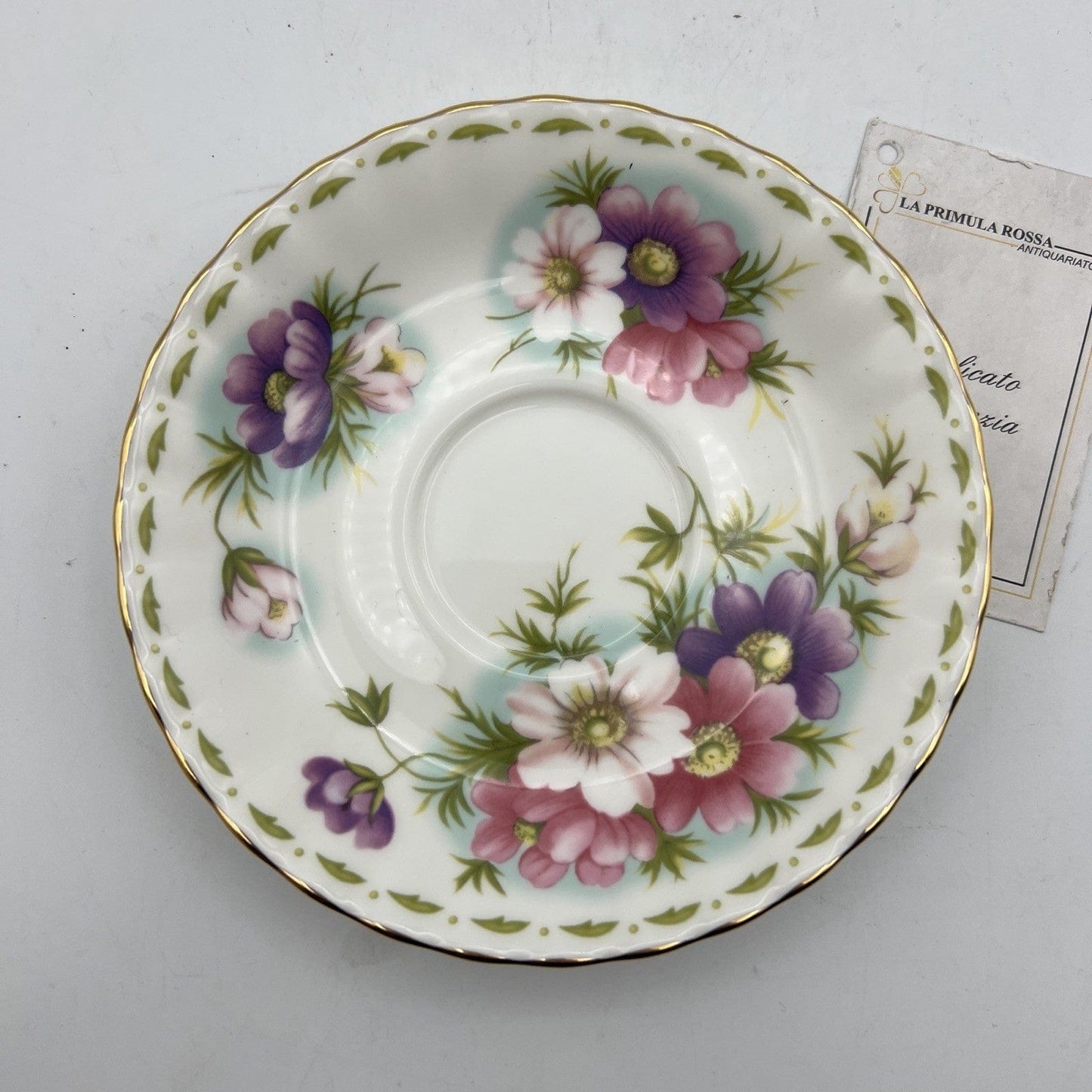 Tazza da tè The in porcellana Royal Albert con mese tazzina inglese OTTOBRE 2003 Categoria  Servizio tazze - Tazze