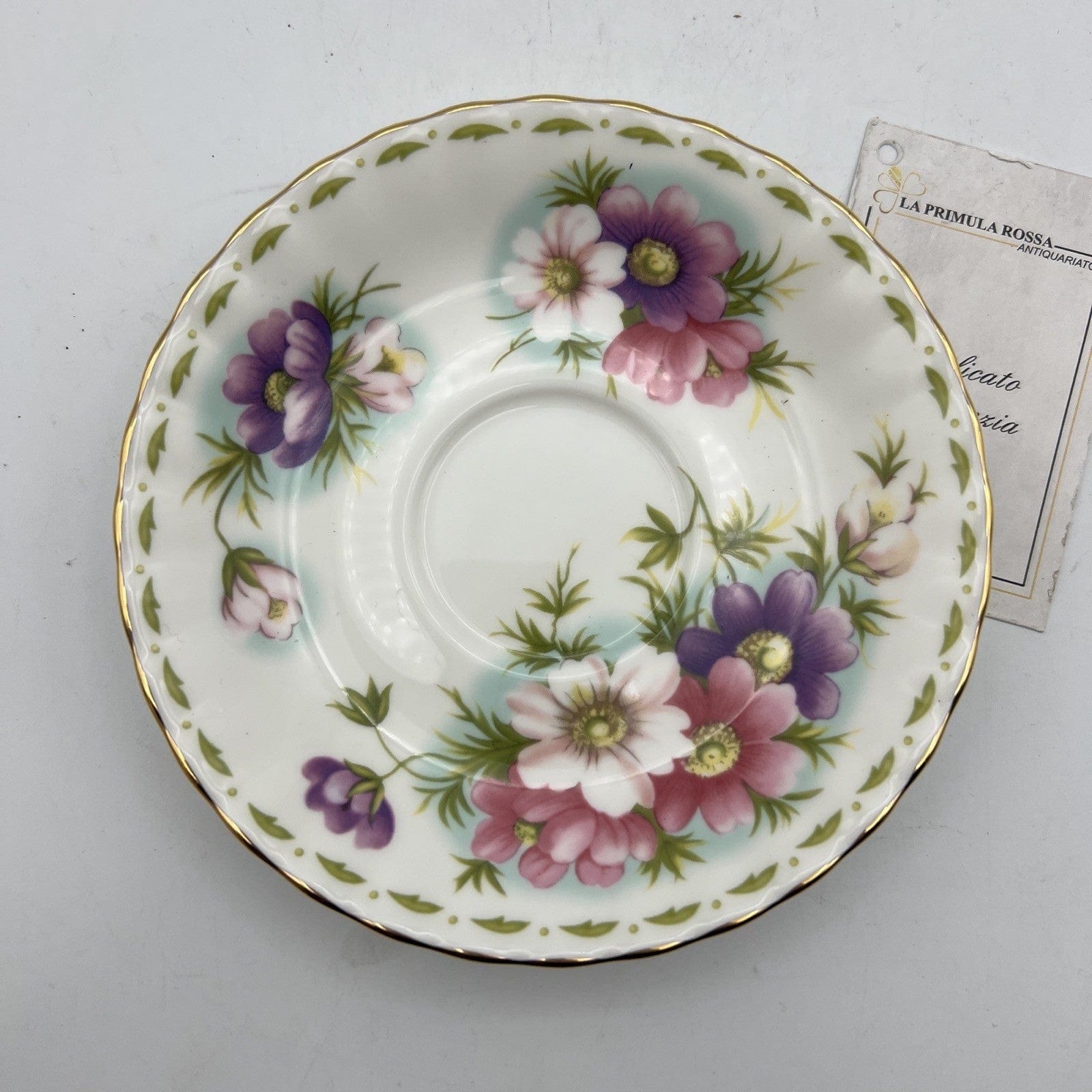 Tazza da tè The in porcellana Royal Albert con mese tazzina inglese OTTOBRE 2003 Categoria  Servizio tazze - Tazze