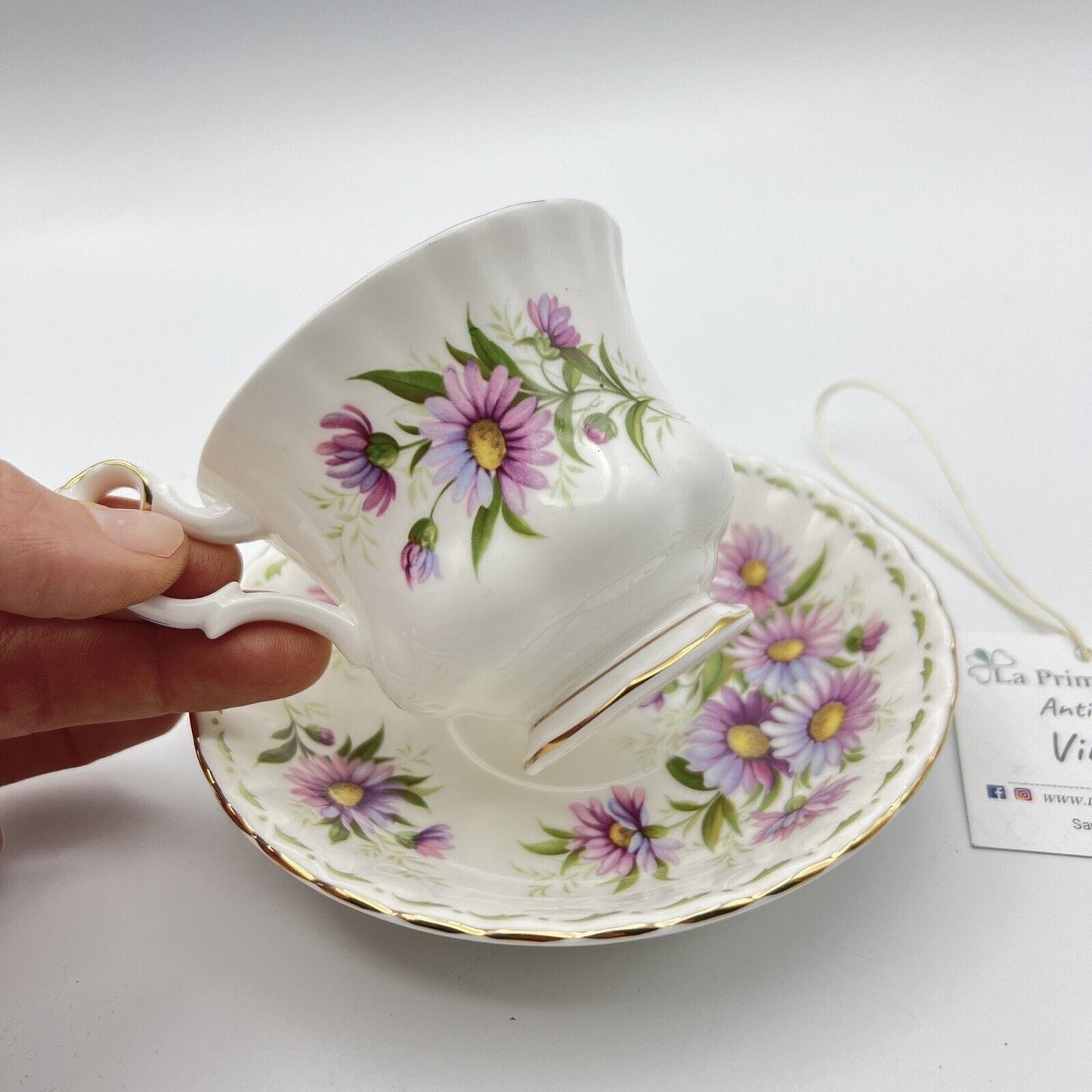 Tazza da tè The in porcellana Royal Albert con mese tazzina inglese SETTEMBRE 70 Categoria  Servizio tazze - Tazze