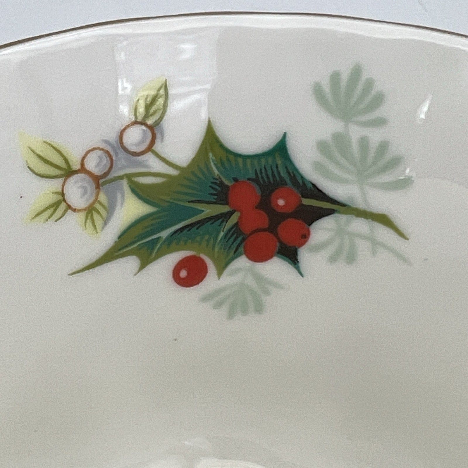 Tazza da tè The in porcellana Royal Albert tazzina inglese Poinsettia Natale '70 Categoria  Servizio tazze - Tazze