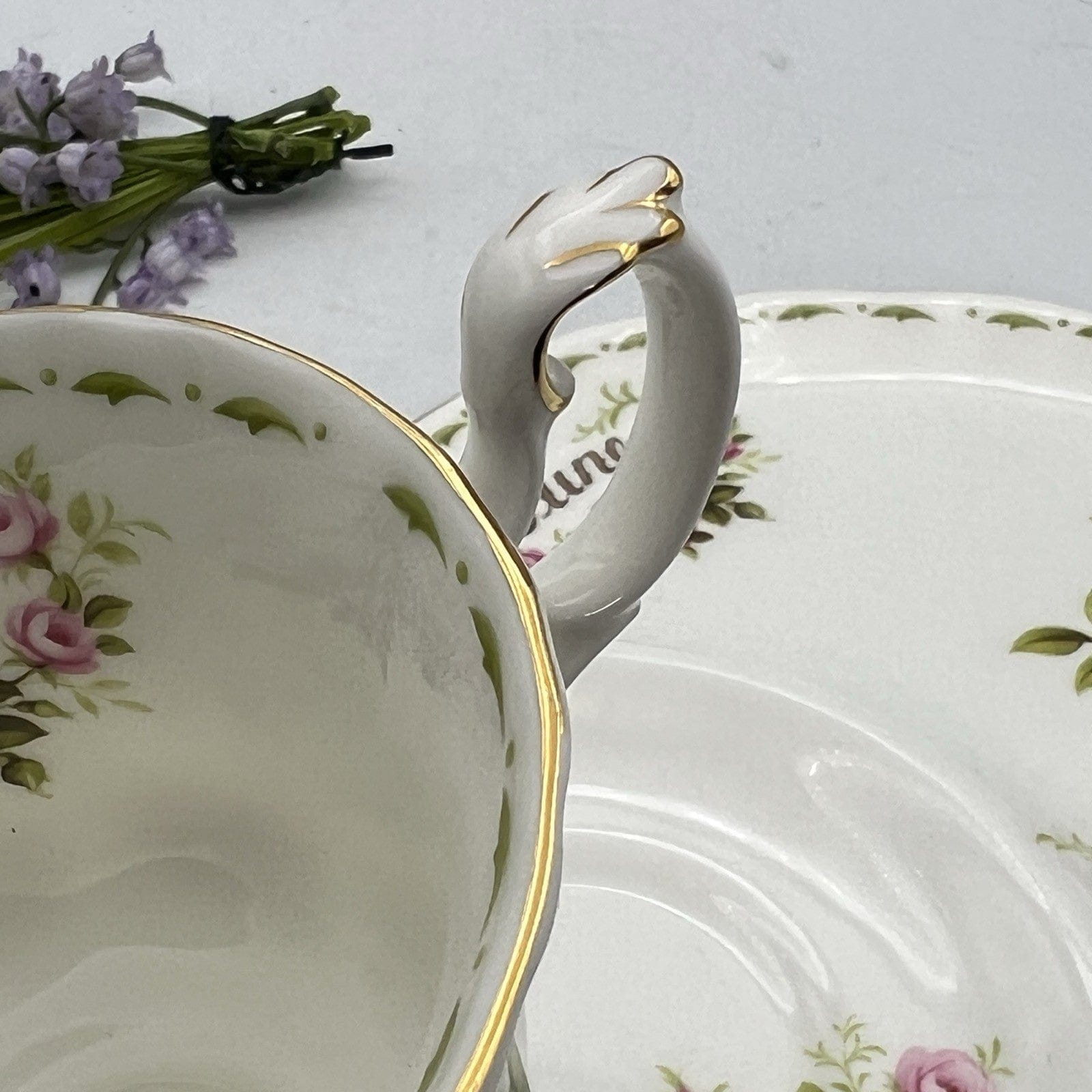 Tazza da tè The tennis in porcellana Royal Albert con mese inglese GIUGNO 1970 Categoria  Servizio tazze - Tazze