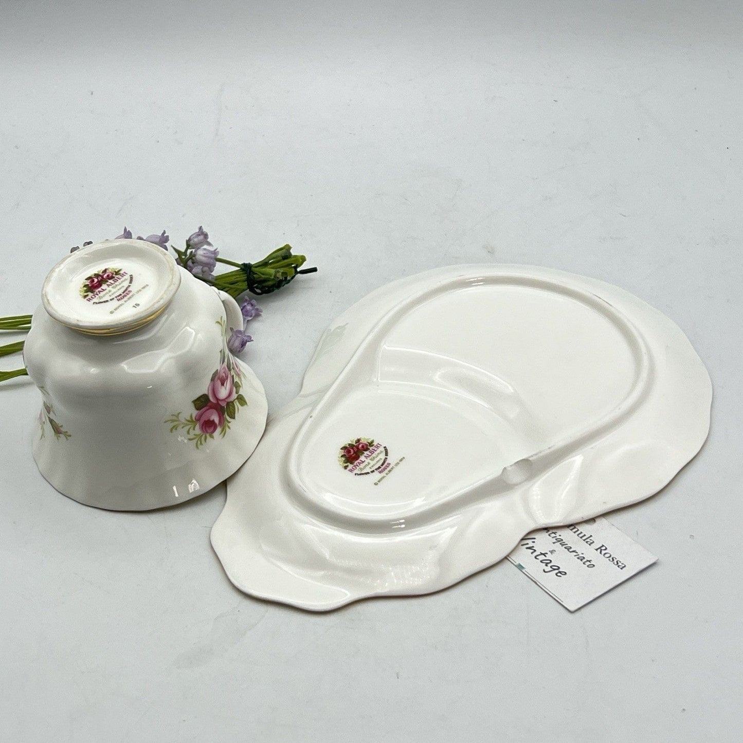 Tazza da tè The tennis in porcellana Royal Albert con mese inglese GIUGNO 1970 Categoria  Servizio tazze - Tazze