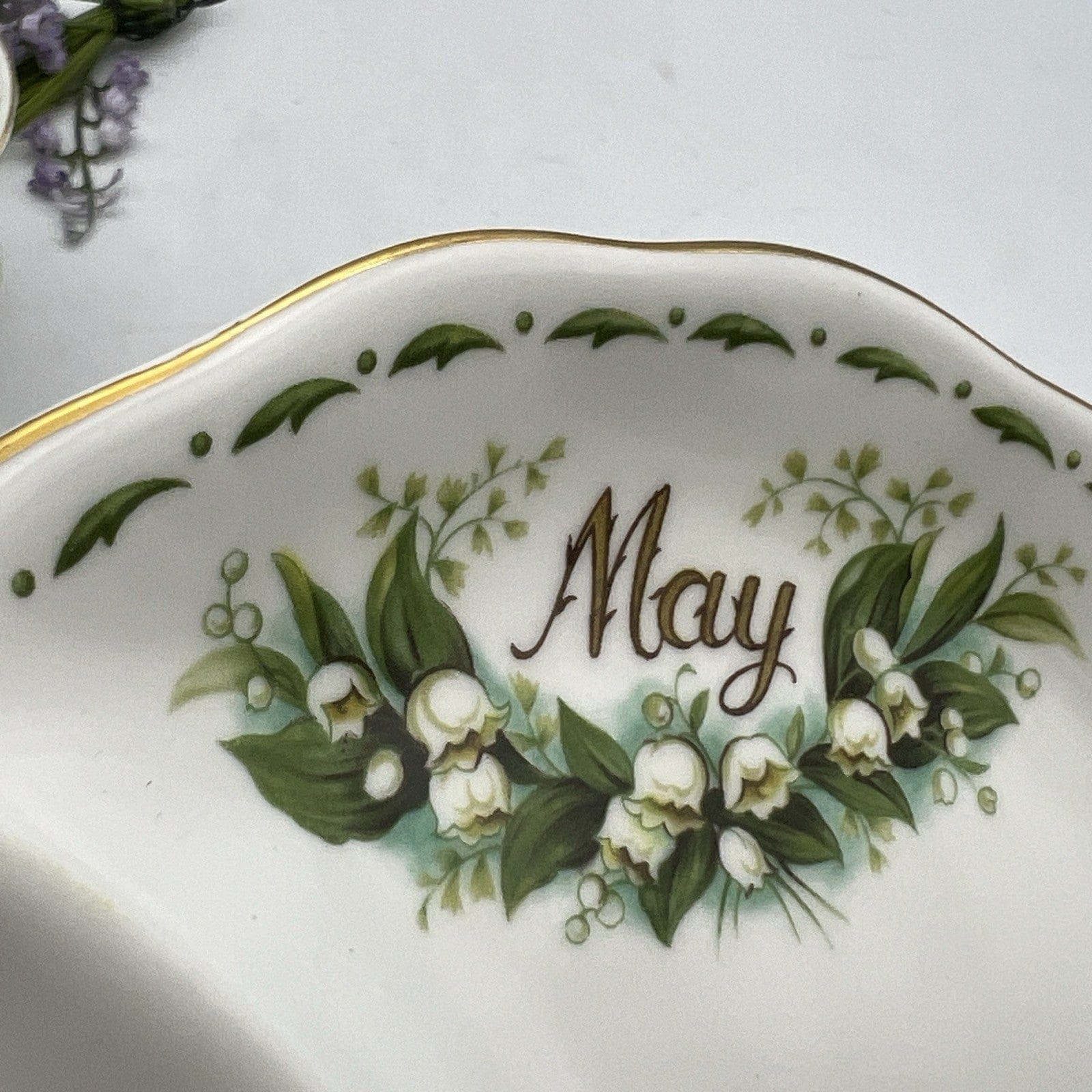 Tazza da tè The tennis in porcellana Royal Albert con mese inglese MAGGIO 1970 Categoria  Servizio tazze - Tazze