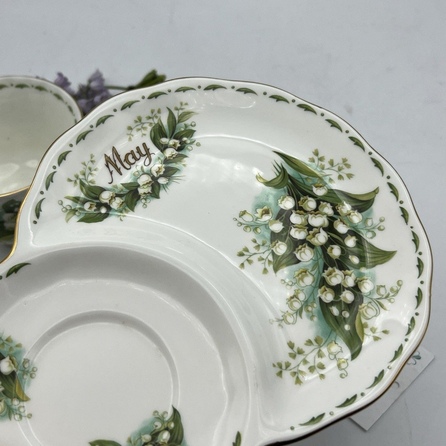 Tazza da tè The tennis in porcellana Royal Albert con mese inglese MAGGIO 1970 Categoria  Servizio tazze - Tazze