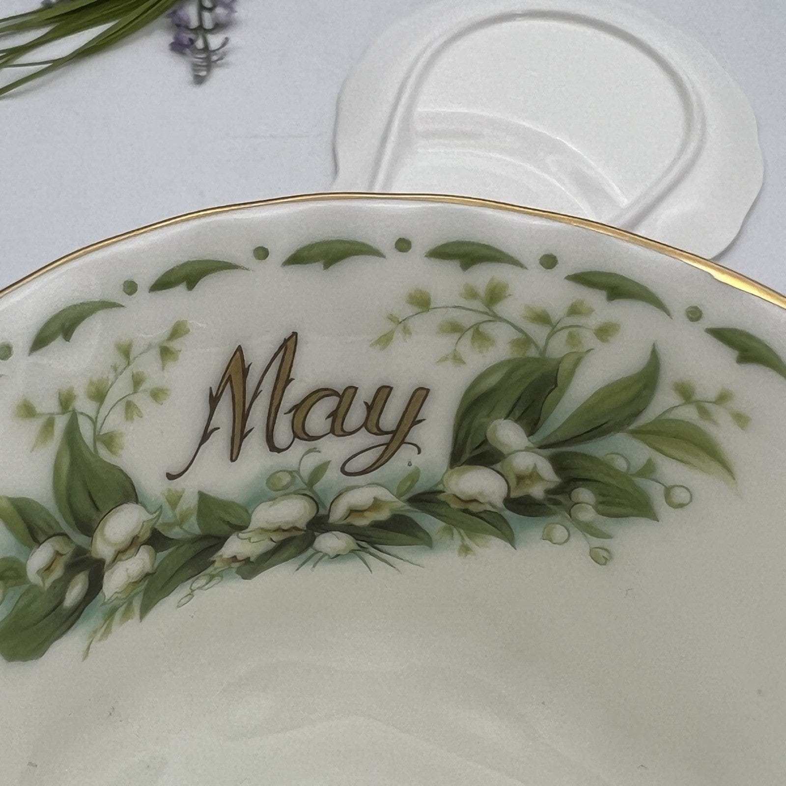 Tazza da tè The tennis in porcellana Royal Albert con mese inglese MAGGIO 1970 Categoria  Servizio tazze - Tazze