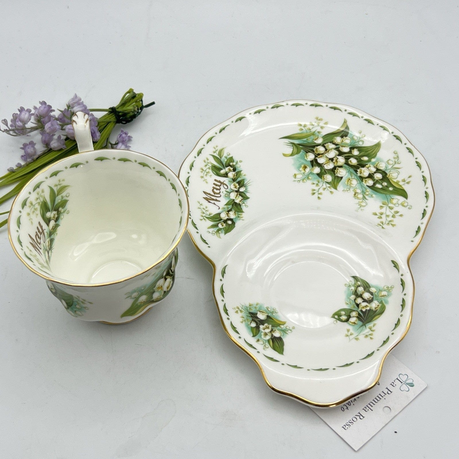 Tazza da tè The tennis in porcellana Royal Albert con mese inglese MAGGIO 1970 Categoria  Servizio tazze - Tazze