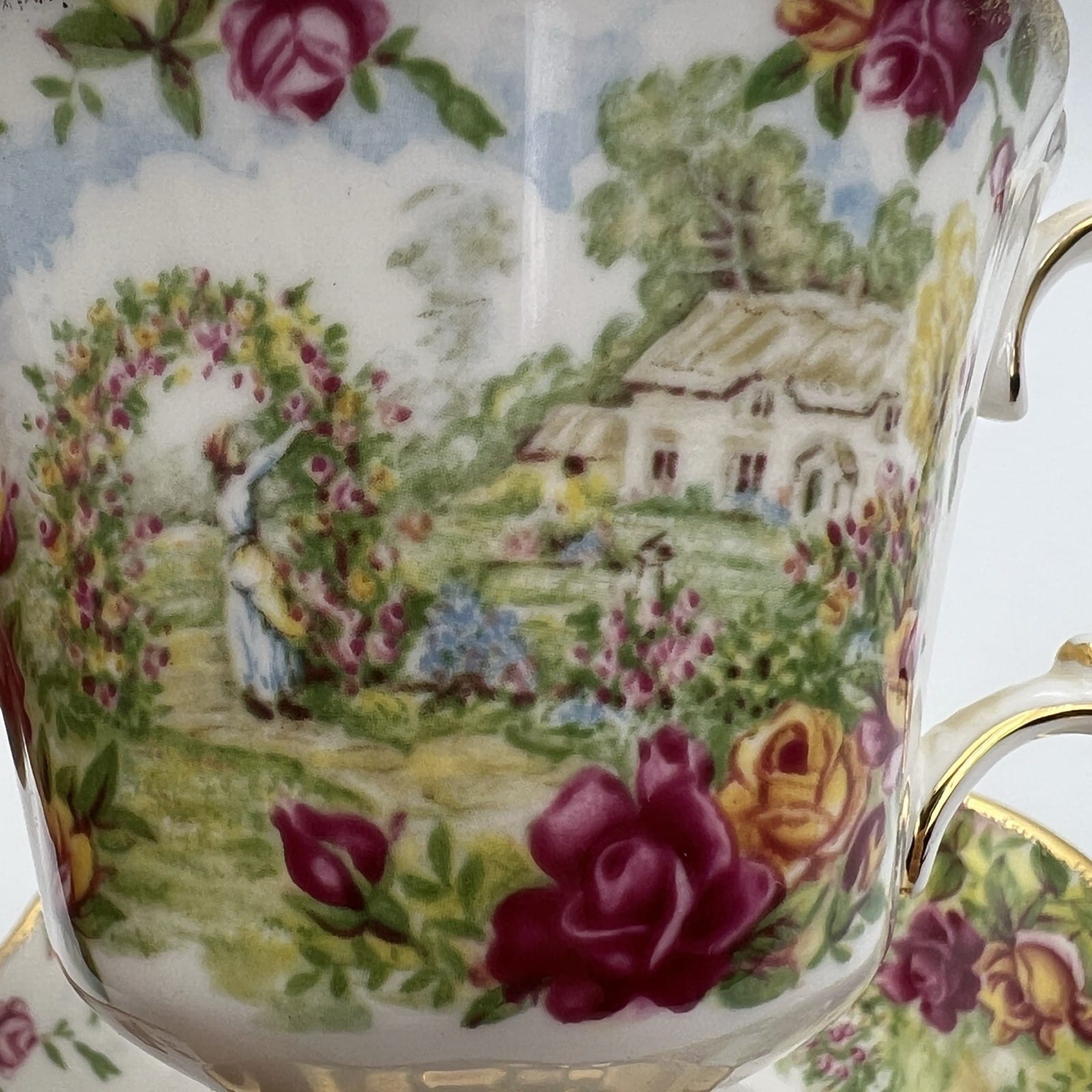 Tazza da the tè Royal Albert Collezione Old Country Roses 1986 Edizione Limitata Categoria  Servizio tazze - Tazze
