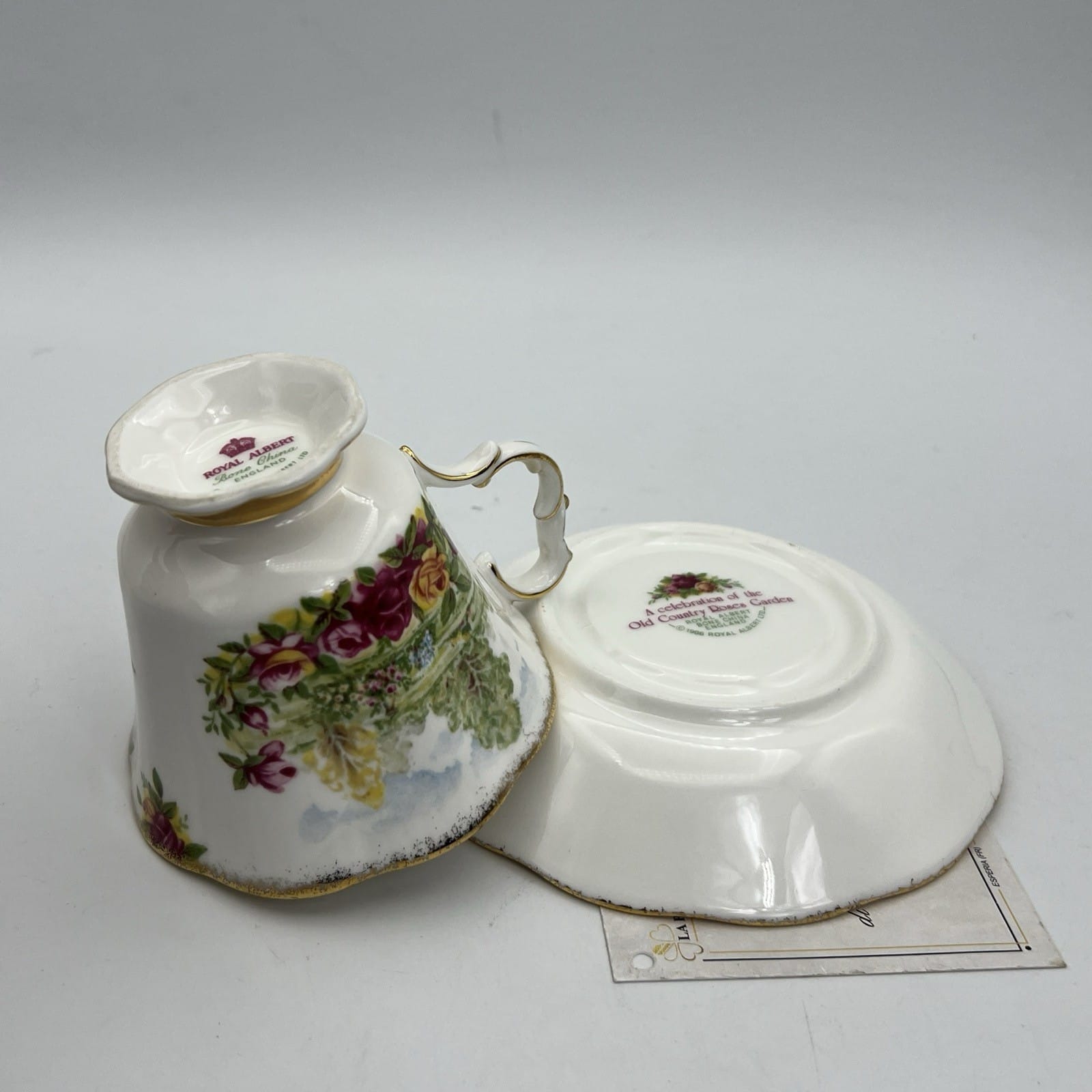 Tazza da the tè Royal Albert Collezione Old Country Roses 1986 Edizione Limitata Categoria  Servizio tazze - Tazze