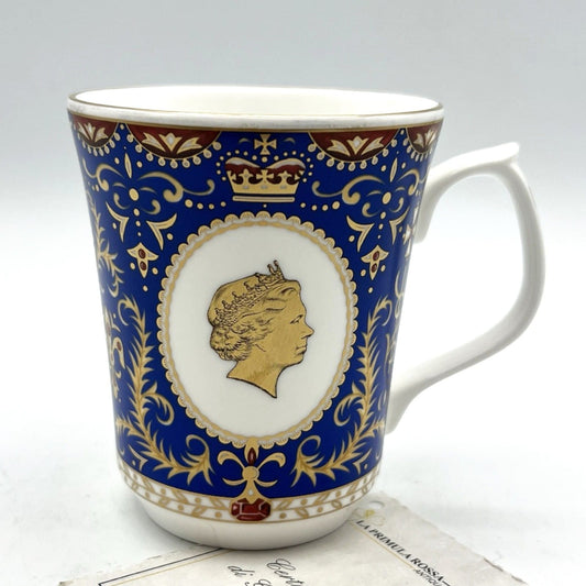 Tazza Mug in Ceramica Inglese Regina Elisabetta II Casa Reale compleanno 2006 Categoria  Arte e antiquariato:Porcellana e ceramica:Altro porcellana e ceramica
