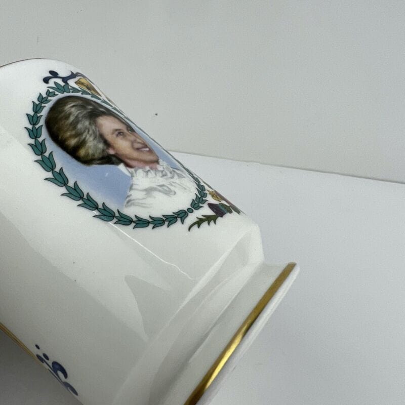 Tazza Mug Inglese Matrimonio Principessa Anna Capitano Mark Phillips Casa Reale Categoria  Ceramiche e Porcellane