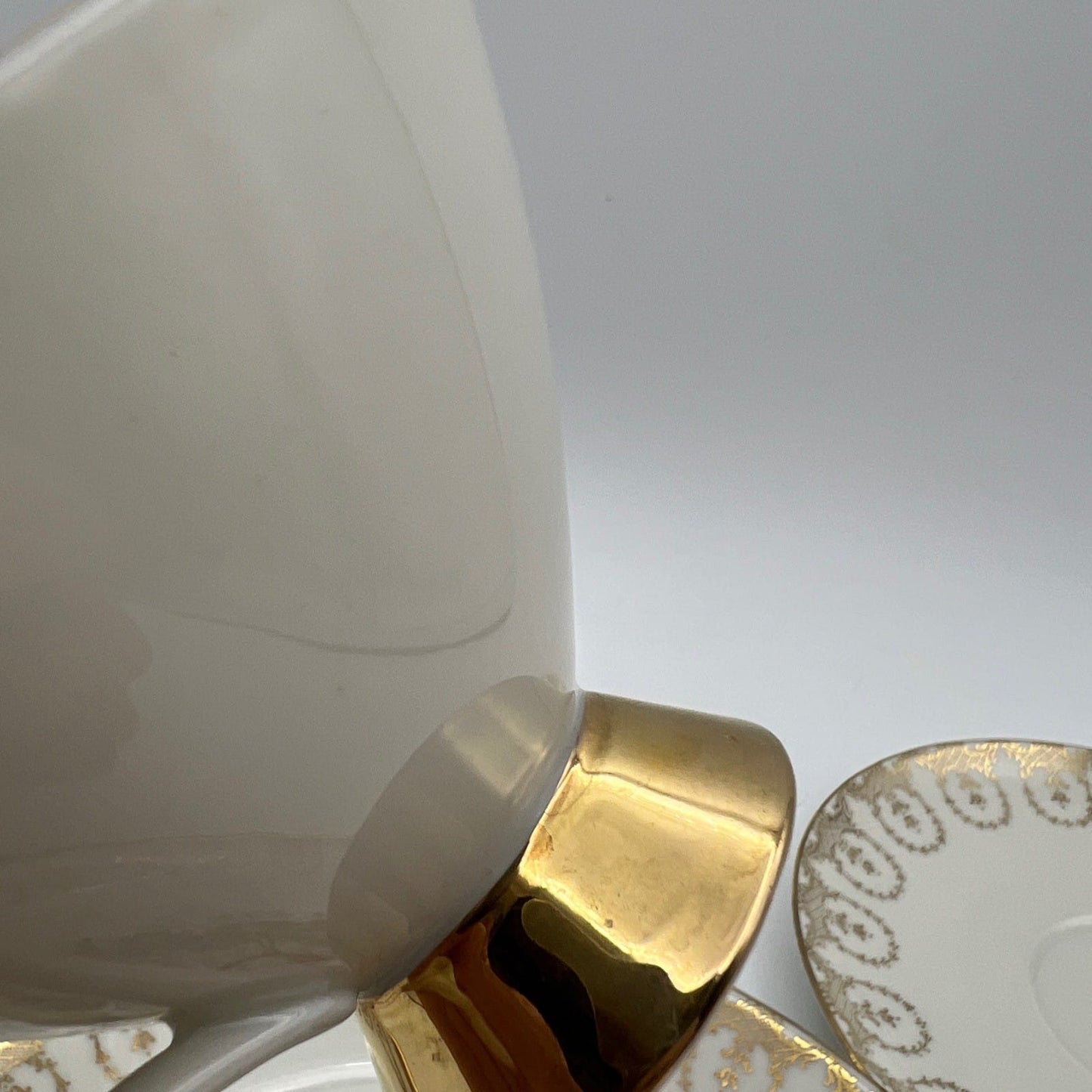 Tazza Piatto Antico in porcellana Bavaria Decorativo Prima Comunione Categoria  Servizio tazze - Tazze