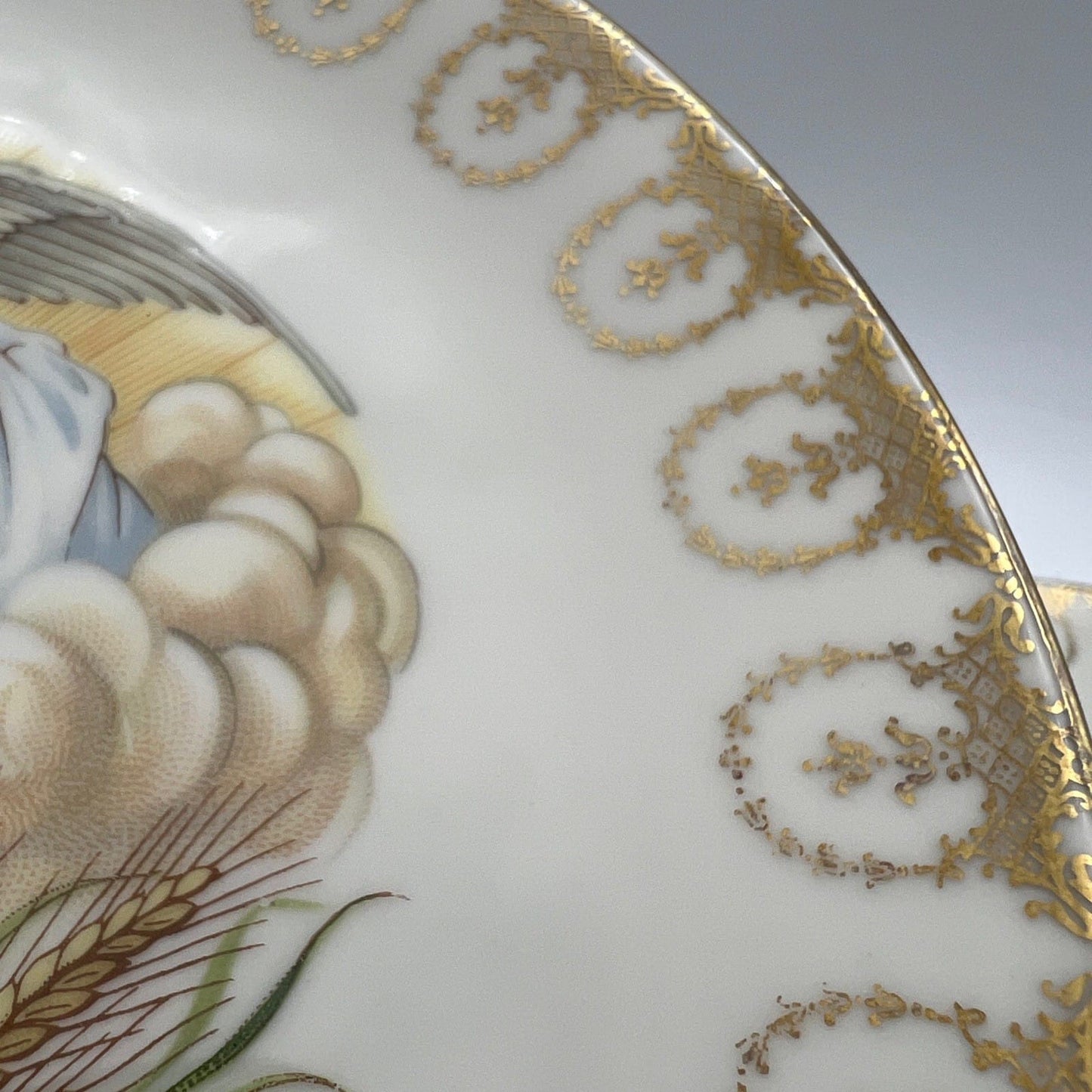 Tazza Piatto Antico in porcellana Bavaria Decorativo Prima Comunione Categoria  Servizio tazze - Tazze
