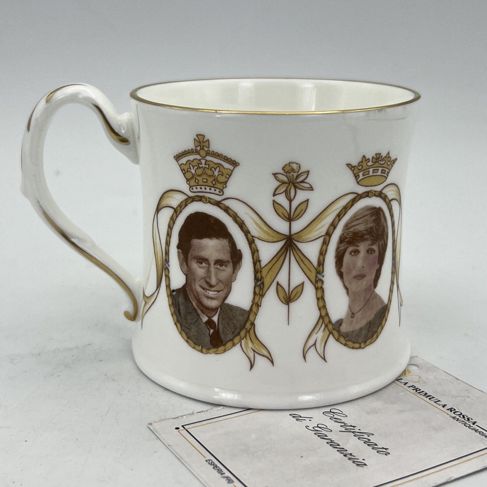 Tazza Vintage Inglese Matrimonio Principe Carlo  e Lady Diana Casa Reale 1981 Categoria  Piatti e Piattini