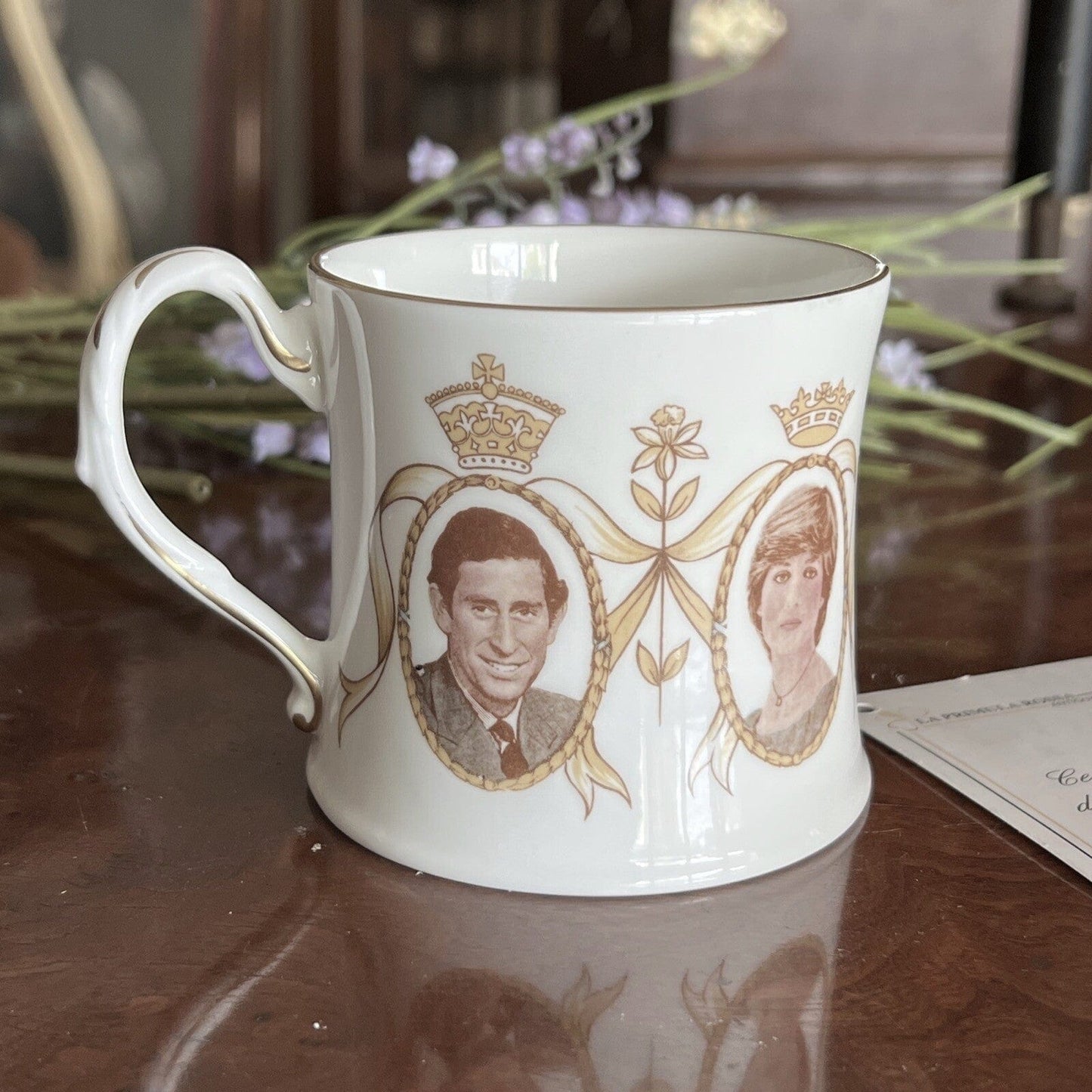 Tazza Vintage Inglese Matrimonio Principe Carlo  e Lady Diana Casa Reale 1981 Categoria  Piatti e Piattini