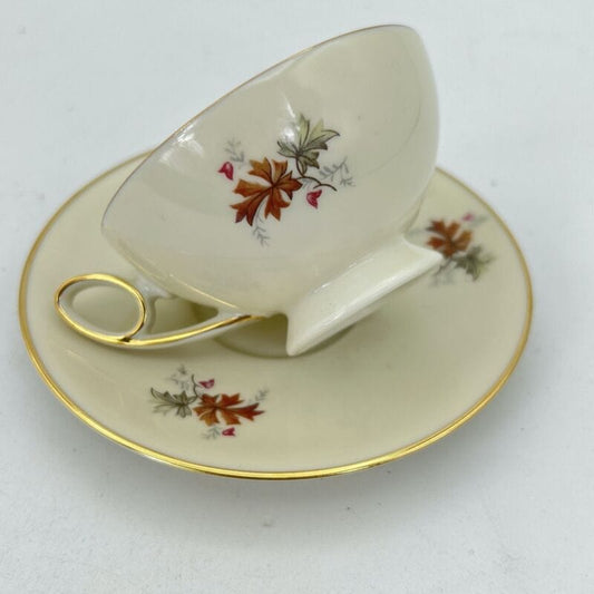Tazzina da per caffe antica in porcellana Bavaria tazza a fiori e oro anni 40 Categoria  Servizio tazze - Tazze