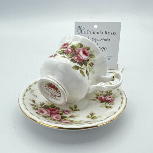 Tazzina da tè The in porcellana Royal Albert con mese di Giugno Mignon Miniatura Categoria  Servizio tazze - Tazze