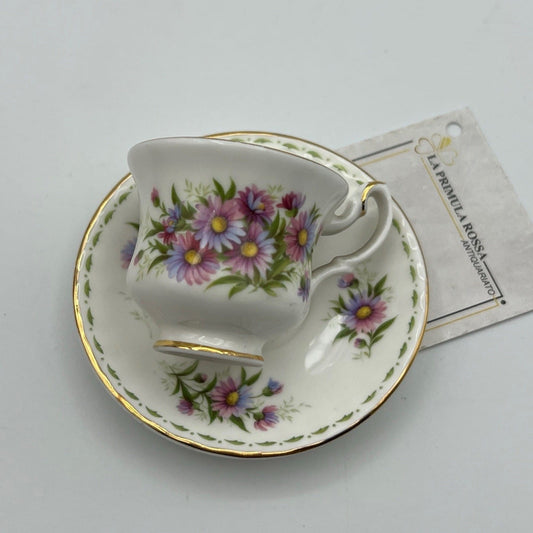 Tazzina da tè The in porcellana Royal Albert mese di Settembre Mignon Miniatura Categoria  Servizio tazze - Tazze