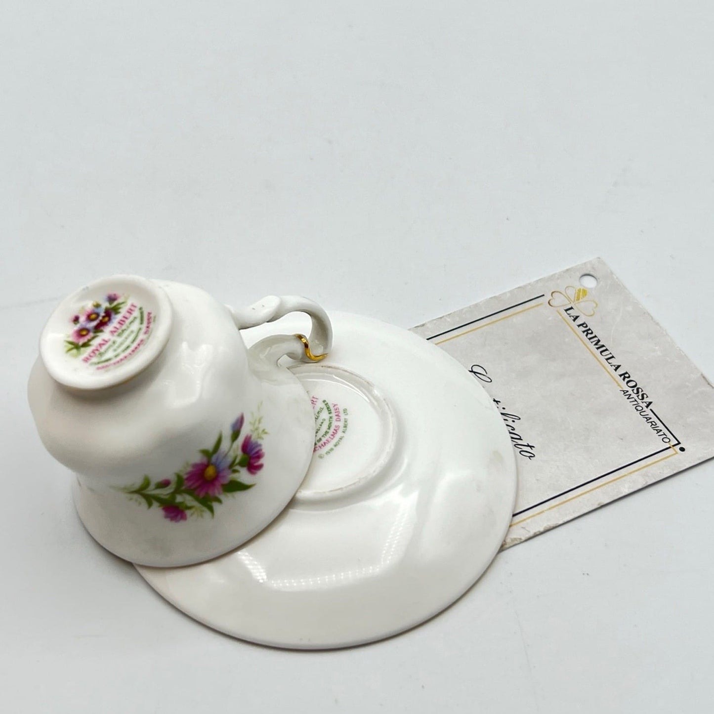 Tazzina da tè The in porcellana Royal Albert mese di Settembre Mignon Miniatura Categoria  Servizio tazze - Tazze
