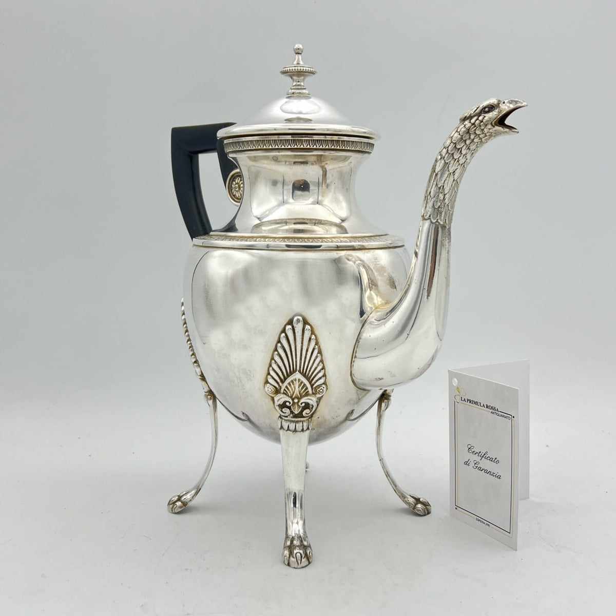 Teiera Francese in argento silver plated Sheffield Antico '1920 stile Luigi XVI Categoria  Sheffield & Argento