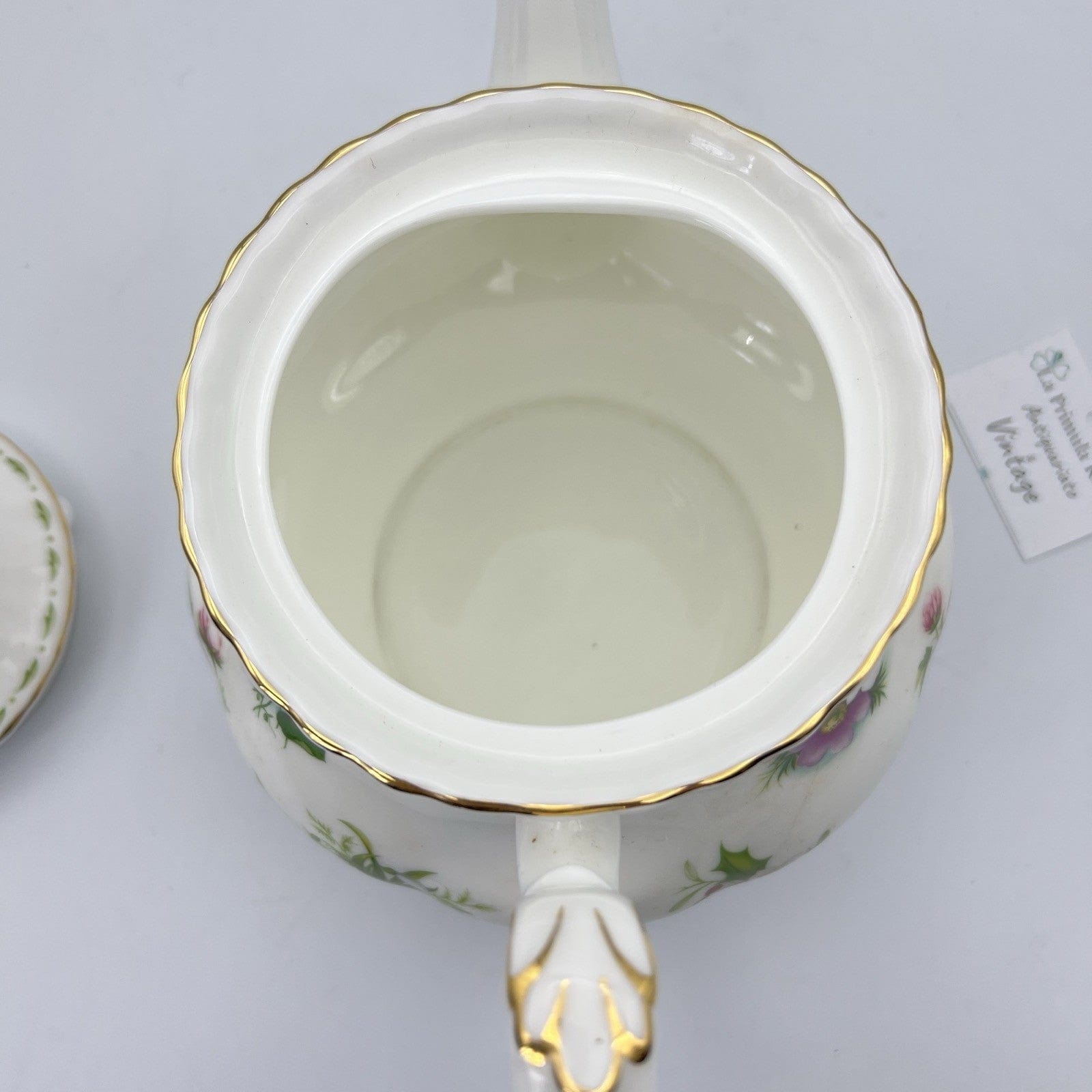 Teiera Grande in porcellana Royal Albert con mesi Flower of the Month The Categoria  Servizio tazze - Tazze