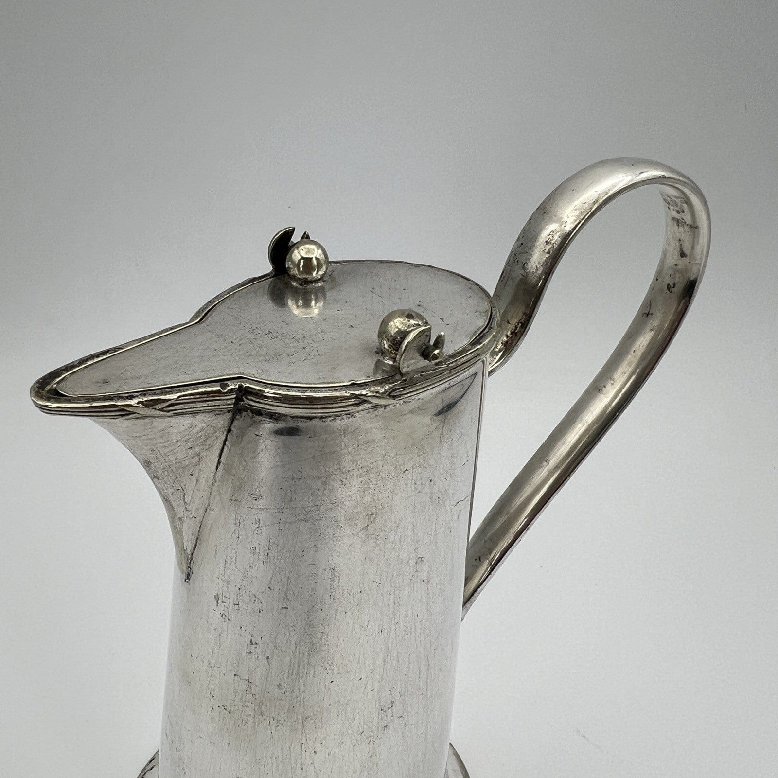 Teiera inglese in argento silver plated  sheffield caffettiera antico Versatoio Categoria  Sheffield & Argento