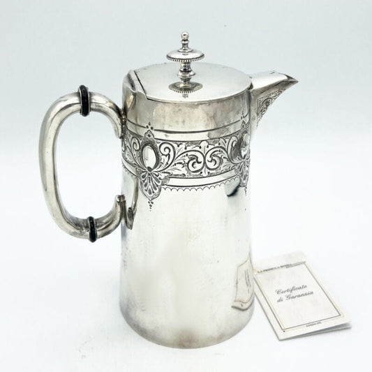 Teiera inglese in argento silver plated  sheffield caffettiera antico Versatoio Categoria  Sheffield & Argento