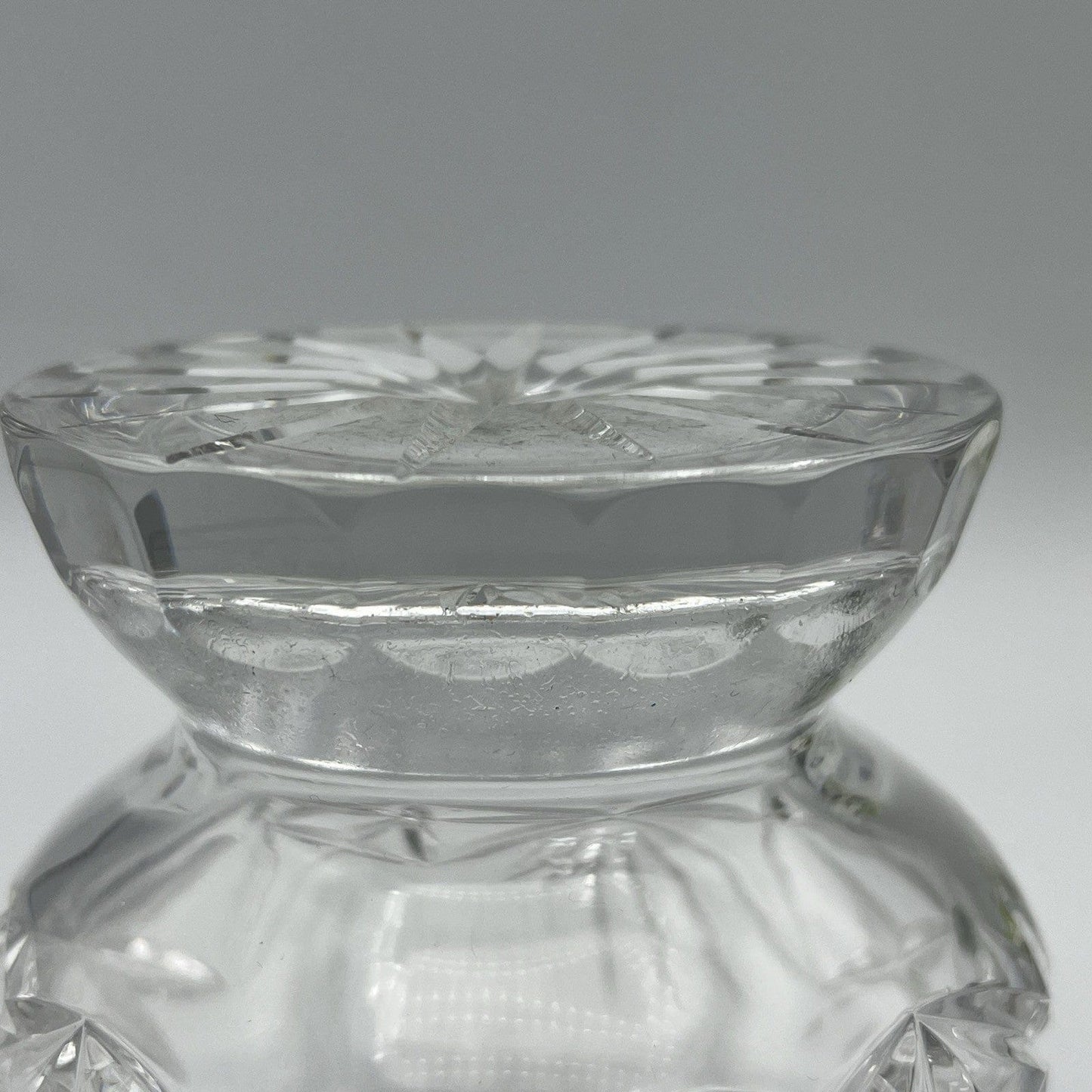 Vasetto portafiori antico in cristallo vetro silver plated ciotola porta fiori Categoria  Vetri e Cristalli