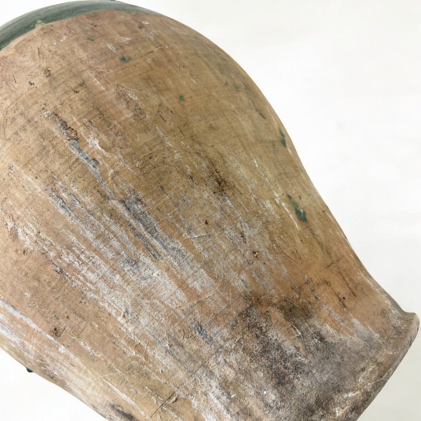 Vaso Antico in terracotta giara con manici Anfora per olio smaltata Verde Orcio Categoria  altro