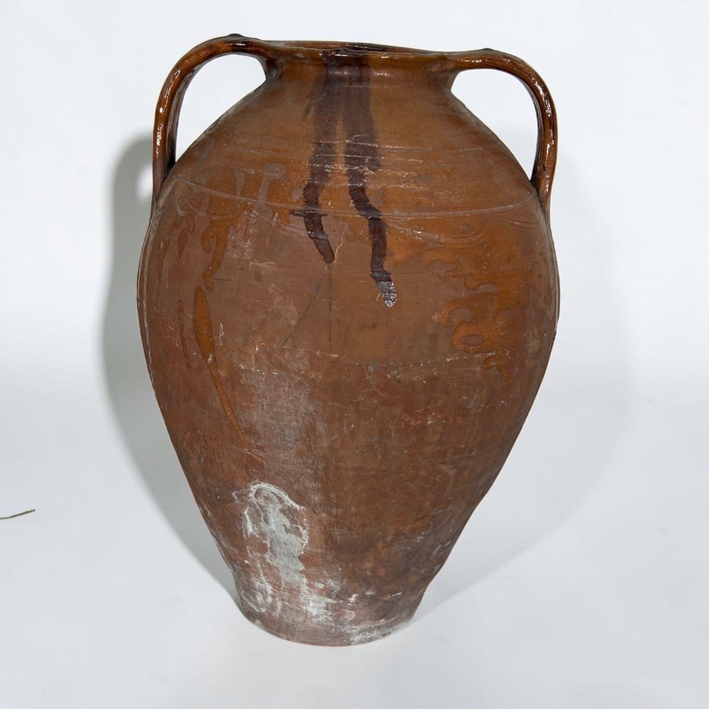 Vaso Antico in terracotta giara con manici Anfora per olio Verde Orcio 900 Categoria  altro