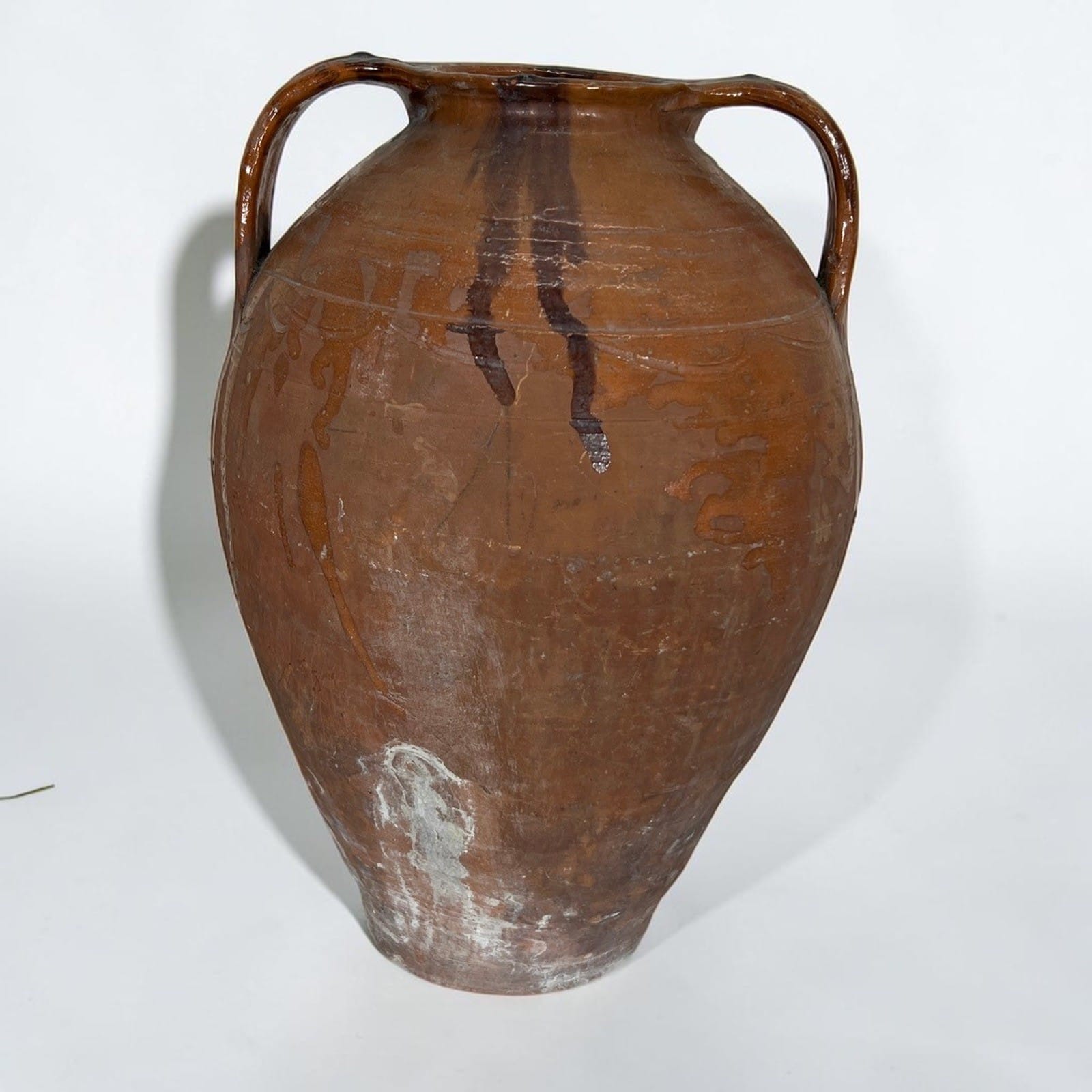 Vaso Antico in terracotta giara con manici Anfora per olio Verde Orcio 900 Categoria  altro